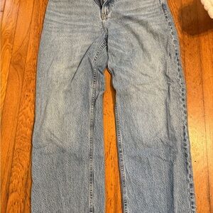 Abercrombie & Fitch Blue Relaxed Jeans